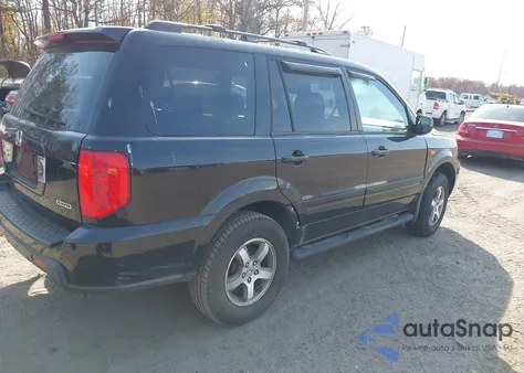 2007 Honda Pilot Ex-L from USA, damaged, VIN 5FNYF18587B003750